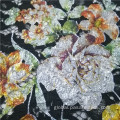 Printed Embroidery Fabric Custom Printing African Latest Cord Laces Fabric Supplier